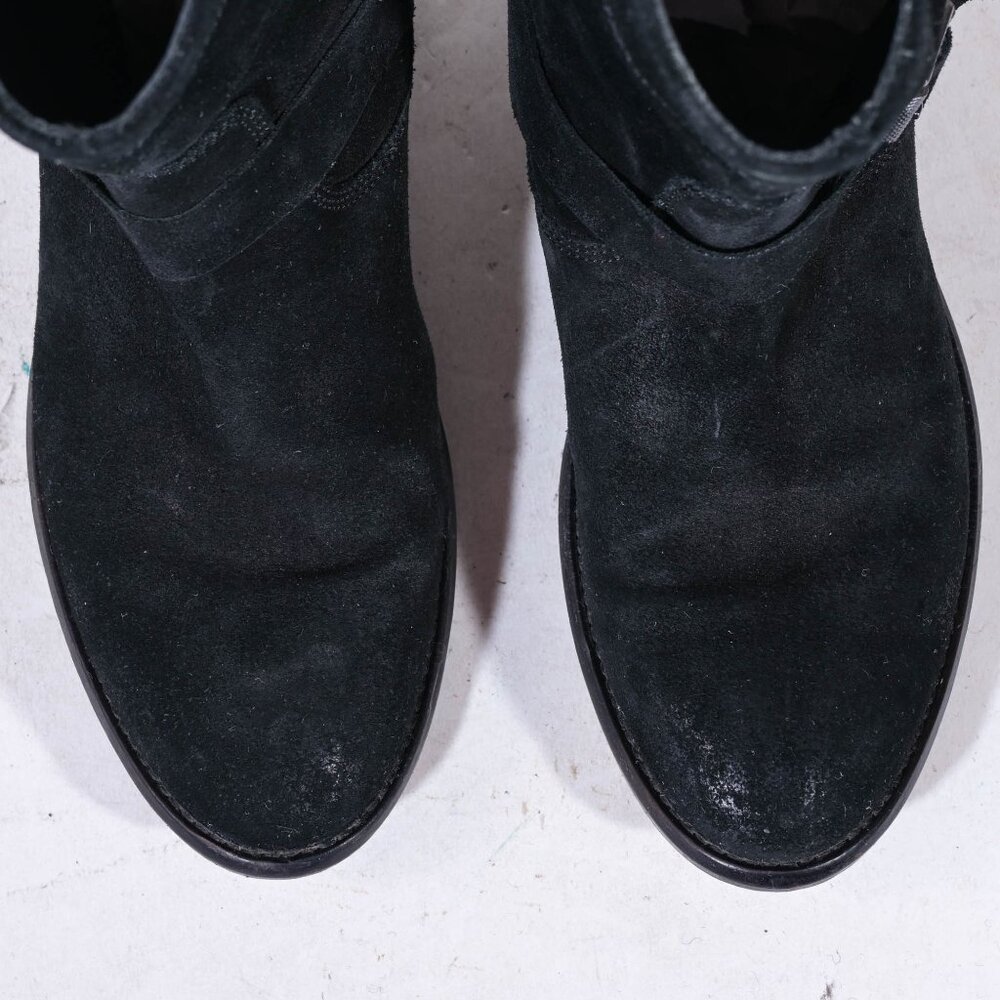 Belstaff Bedford Short Boots in Black Suede - 37 - Picture 4 of 7